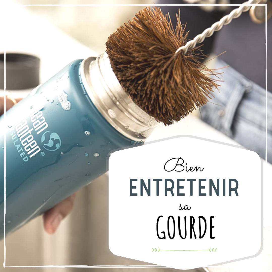 Page conseil pour entretenir laver sa gourde